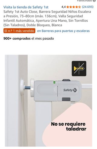 Barandilla Seguridad 1st Metalica usada una seman