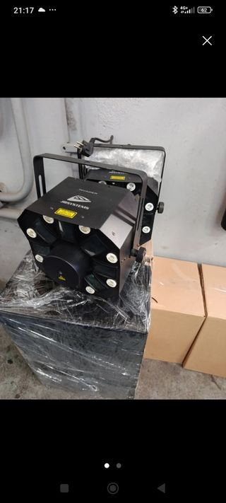 2  JB SYSTEMS Invader - Iluminação de palco