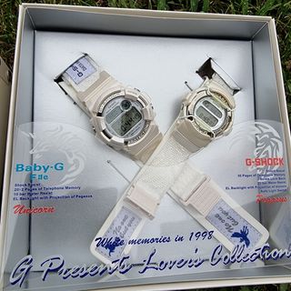 Casio G-Shock Lovers Collection 1998 blancos 