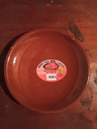 Plato barro cocina clásica 24cm