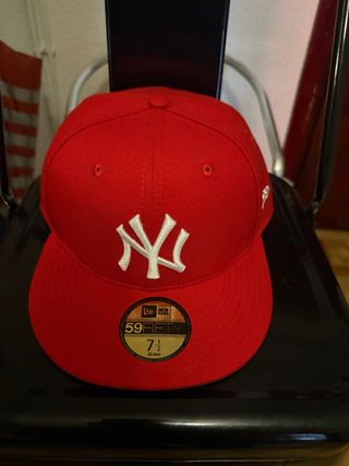 Gorra New Era roja 59FIFTY