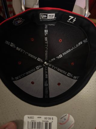 Gorra New Era roja 59FIFTY