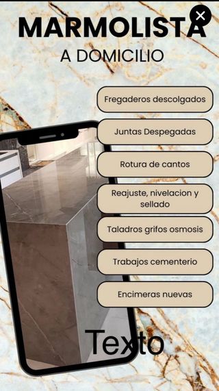 Reparaciones mármol a domicilio