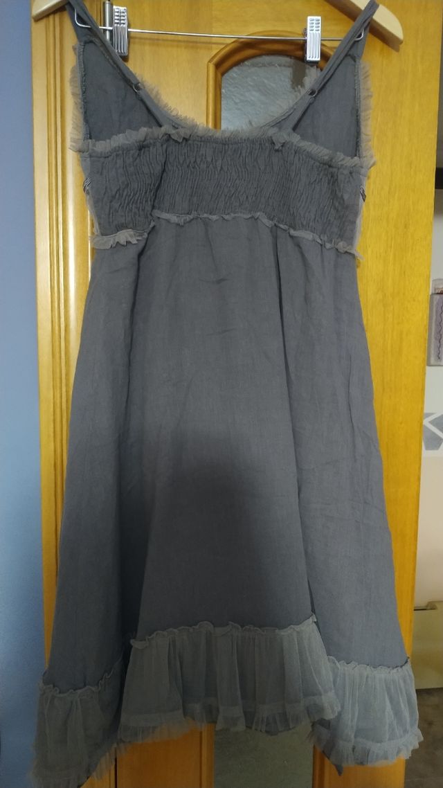 Vestido Gris Cream Talla S
