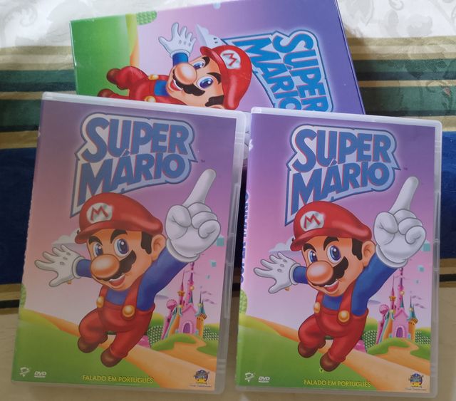 Super Mario - 2 DVDs en caja de lata