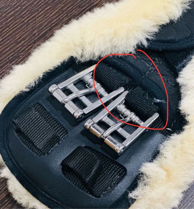 Cincha MATTES borrego Doma Dressage hipica