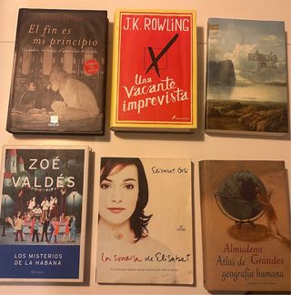 Libros varios (4€ cada uno)