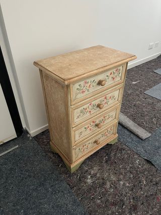 Set VINTAGE comodino+cassetiere
