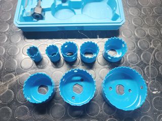 Juego coronas taladro 8uds. Nuevas.