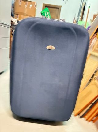 Maleta azul viaje - usada