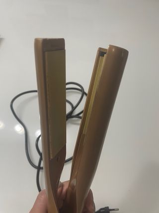 Piastra capelli oro - Stiratrice