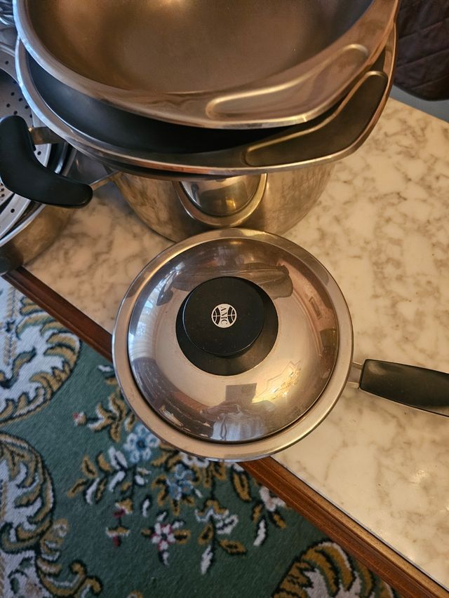 Juego ollas AMC - acero inoxidable