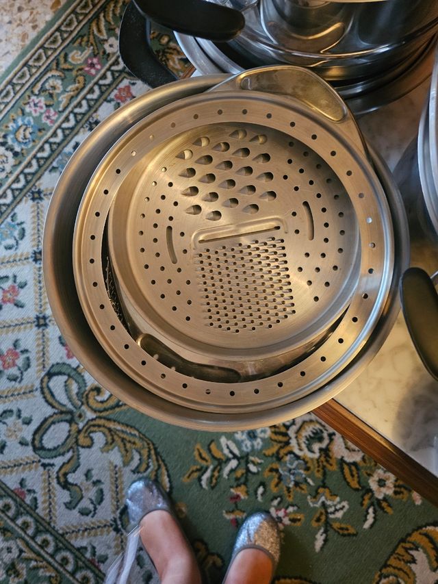 Juego ollas AMC - acero inoxidable