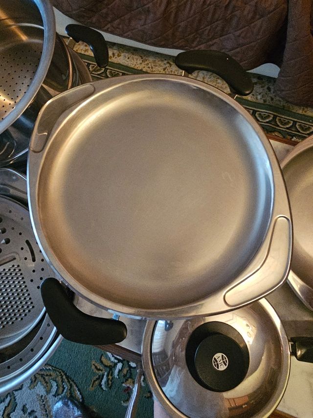 Juego ollas AMC - acero inoxidable