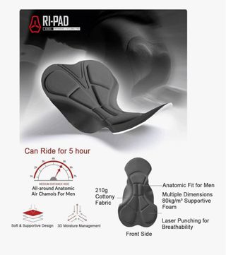 Culottes ciclismo YKYW L