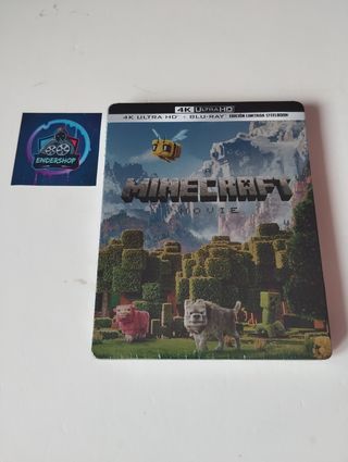 Una película de Minecraft Steelbook 4K UHD+Blu-ray
