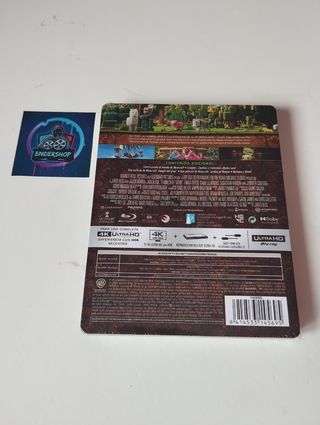 Una película de Minecraft Steelbook 4K UHD+Blu-ray