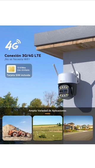 Cámara seguridad ctronics exterior