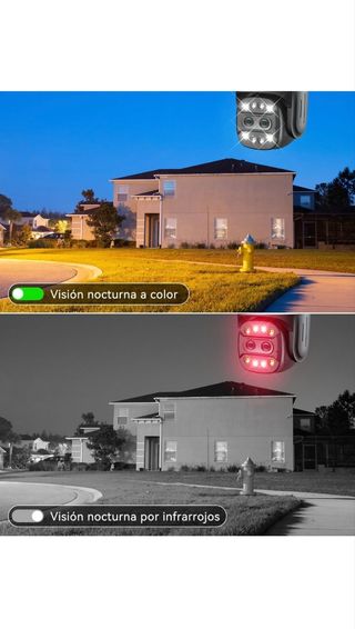 Cámara seguridad ctronics exterior