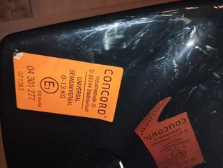 Silla coche bebé Neo Concord isofix