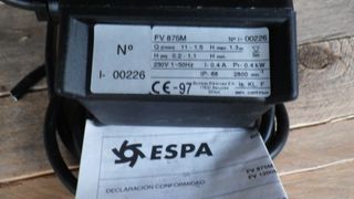 Bomba agua ESPA FV 875M 230V