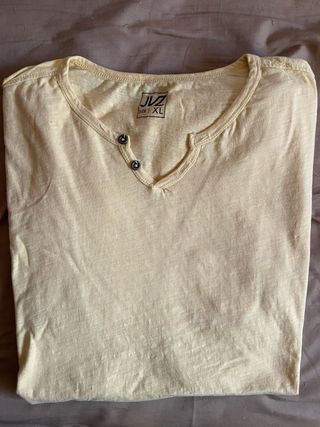 Camiseta amarilla XL - JVZ