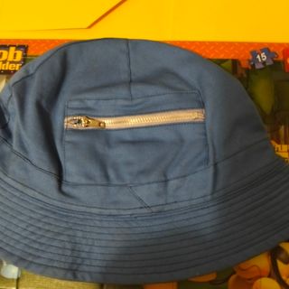 Cappellino bimbo blu cotone