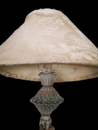  Lampada porcellana di capodimonte 