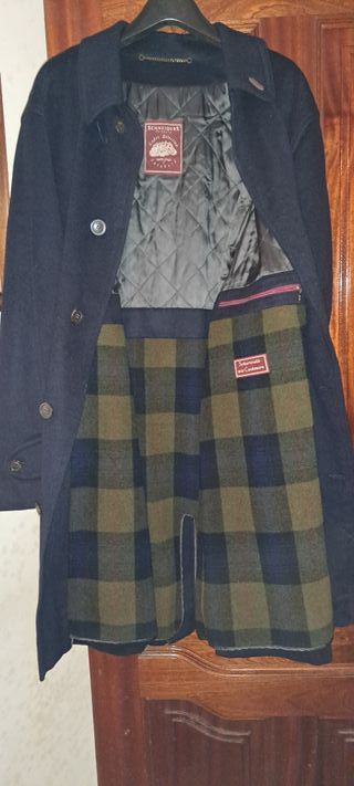 Abrigo caballero loden autentico sin estrenar 150€