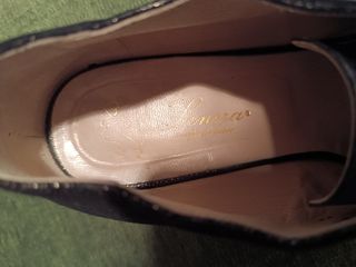 Zapatos dorados con cordones - Talla 38