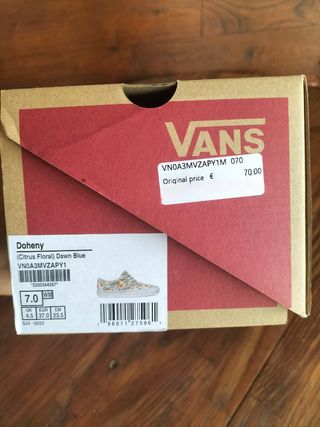 Zapatillas Vans - Naranjas