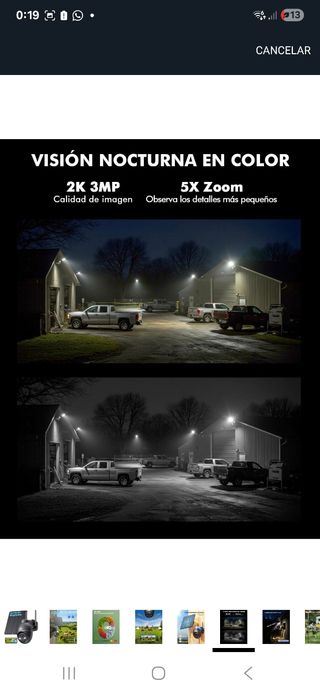 Cámara seguridad 4G solar