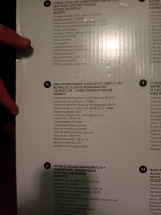 Aire acondicionado Thomson portátil