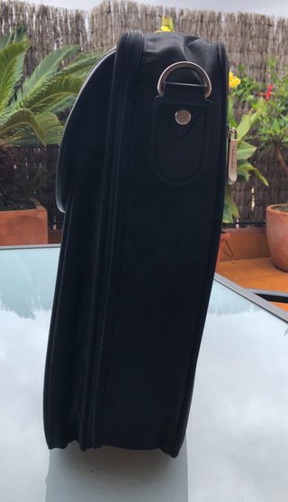 Maletín Portátil laptop pc negro rígido Toshiba