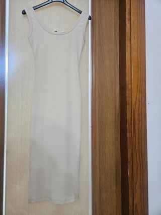 Vestito beige 