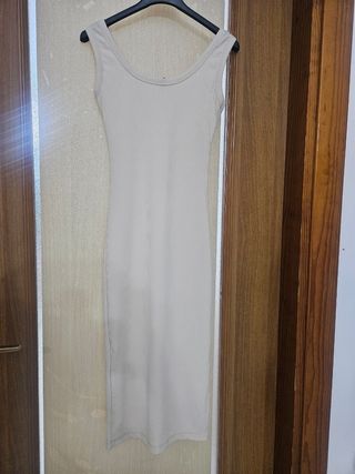 Vestito beige 
