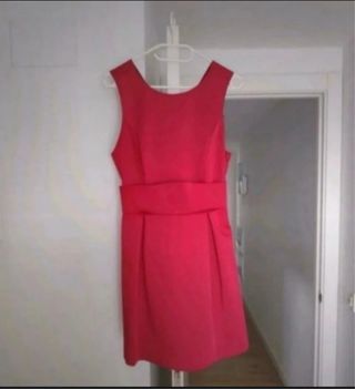 Vestido rojo Zara fiesta