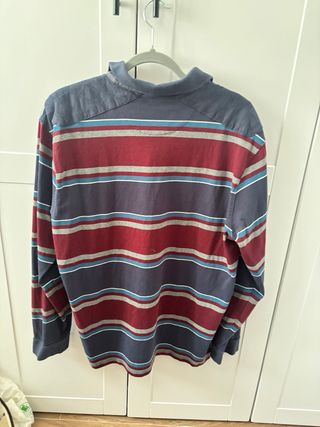 Polo Dustin rayas multicolor manga larga