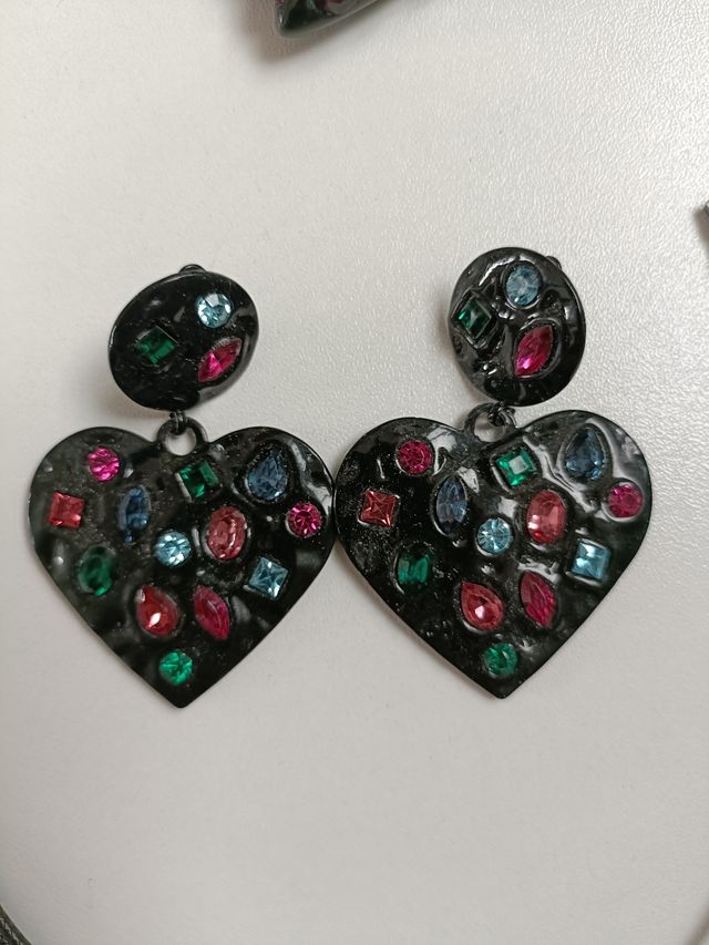 Collar y pendientes Parfois corazón