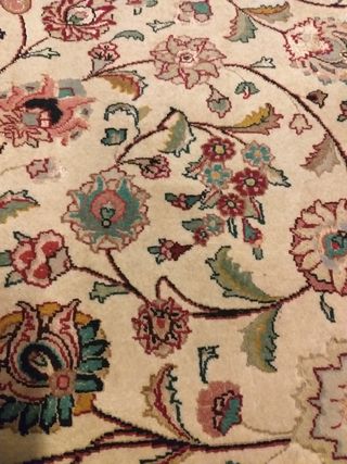 Alfombra Persa  Tabrid de 50 Ras - Lana algodon ,s