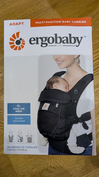 Ergobaby Adapt Cool Air Mesh Onyx Black