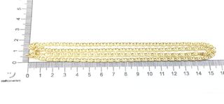 cadena oro 18k 30cm