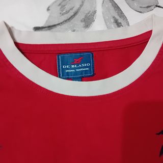 Maglietta De Blasio California - rossa
