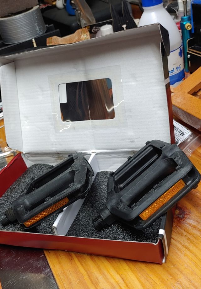 Pedales MTB provienen de una TREK Marlin7