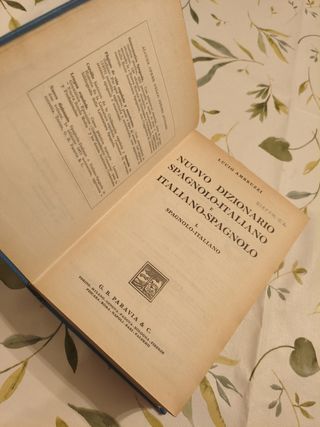 (ÚLTIMOs DÍAs) Nuovo Dizionario Spagnolo-Italiano