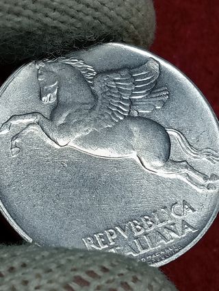 Moneta 10 Lire Italia 1947 COPIA