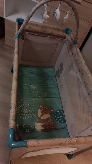 Cuna viaje Tuc Tuc plegable
