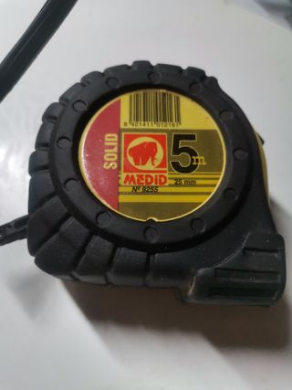 FLEXOMETRO MEDID SOLID  5 mt X 25 mm