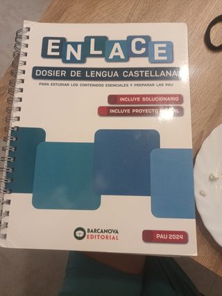 Enlace. Lengua castellana. 2o bat 9788448961824