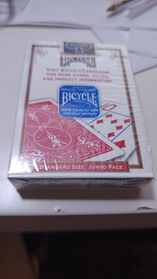 Baraja Bicycle Jumbo Roja